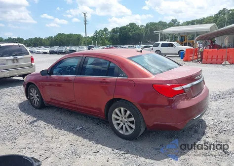 2011 Chrysler 200 Touring из США, поврежденный, VIN 1C3BC1FBXBN555384